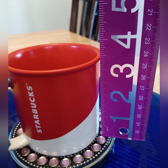 Starbucks Red White & Blue 2017 Patriotic Angel Dipped Coffee Cup 12oz - Picture 7 of 8